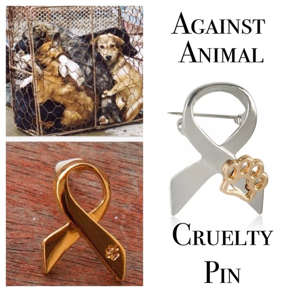 Jewelry - Animal Cruelty Pin